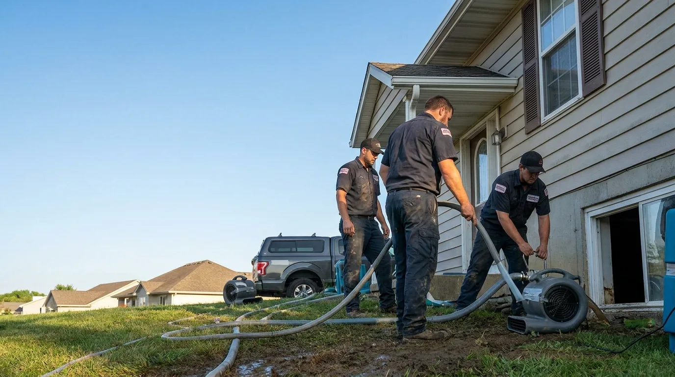 Water Removal in Wapanucka, OK near me